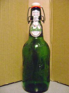 Grolsch beugel als cafestoel